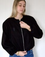 BOMBER AMALFI NEGRA